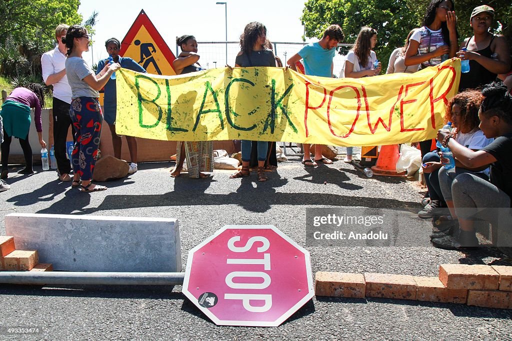 Protest against tuition fees in Cape Town