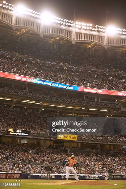 Wild Card Game: Houston Astros Dallas Keuchel in action, pitching vs New York Yankees at Yankee Stadium. Bronx, NY 10/6/2015 CREDIT: Chuck Solomon