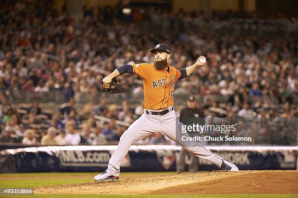 Wild Card Game: Houston Astros Dallas Keuchel in action, pitching vs New York Yankees at Yankee Stadium. Bronx, NY 10/6/2015 CREDIT: Chuck Solomon