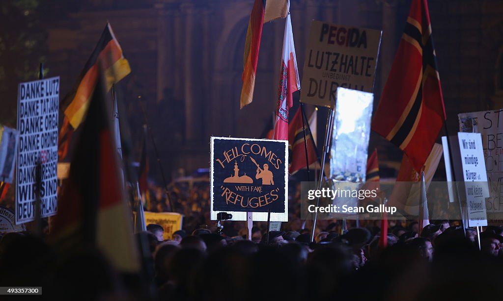 Pegida Movement Marks First Anniversary