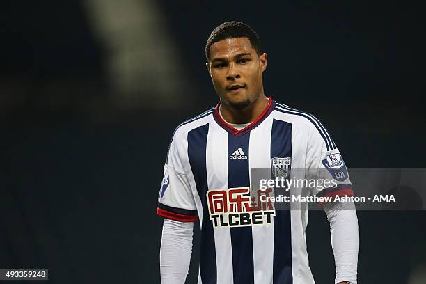 Serge Gnabry of West Bromwich Albion U21 during the Barclays U21 League match between West Bromwich Albion and Stoke City at The Hawthorns on October...