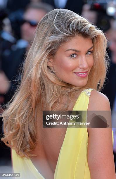 Amy Willerton attends the "Clouds Of Sils Maria"premiere at the 67th Annual Cannes Film Festival on May 23, 2014 in Cannes, France.