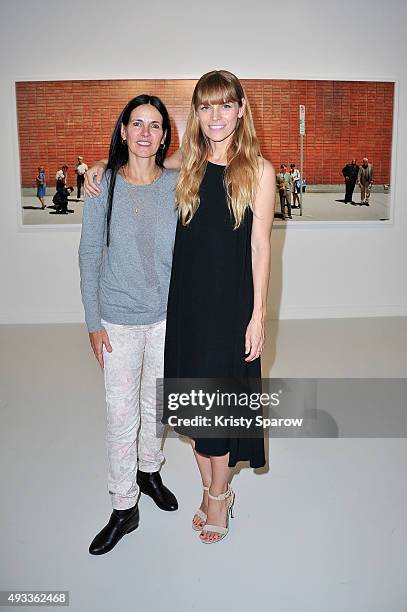 Alex Prager attend the 'Alex Prager Exibition' Press Preview at Galeries Lafayette on October 19, 2015 in Paris, France.