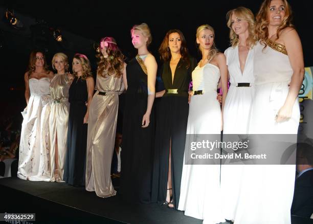 Natalie Pinkham, Jennifer Becks, Camille Marchetti, Paola Ruiz, Emilia Pikkarainen, Tamara Boullier, Chloe Roberts, Sonia Irvine and Maria Del la...