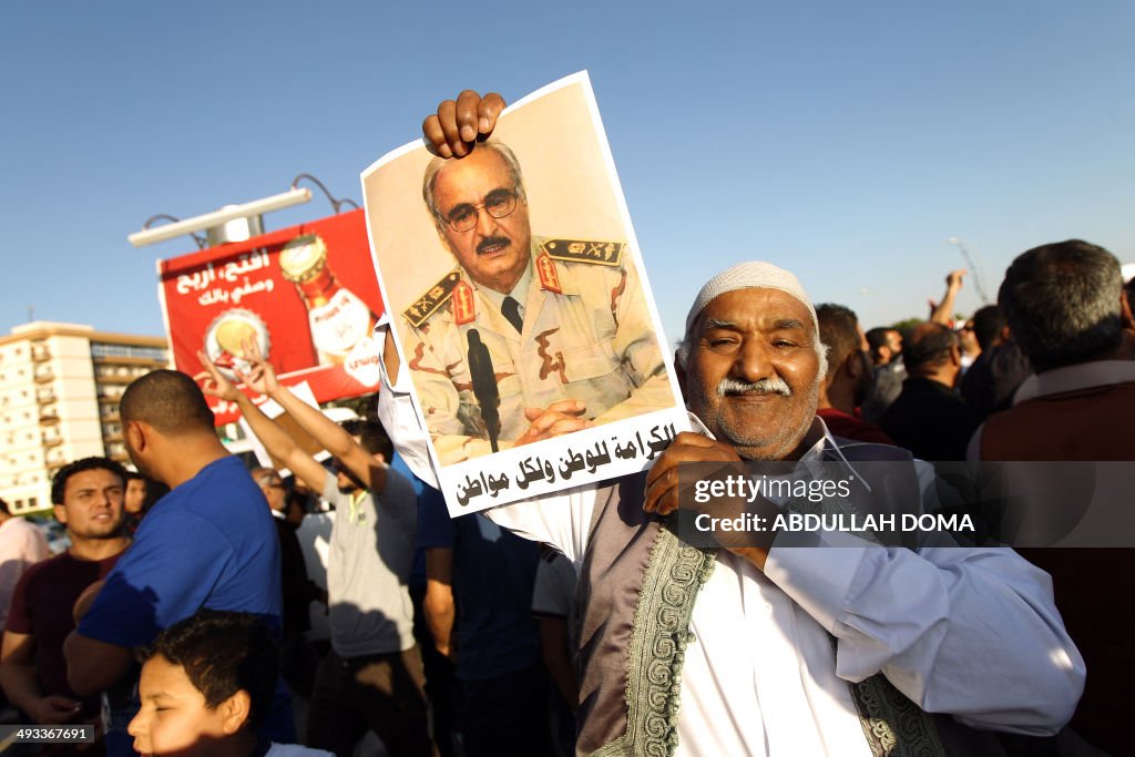 LIBYA-POLITICS-UNREST-DEMO