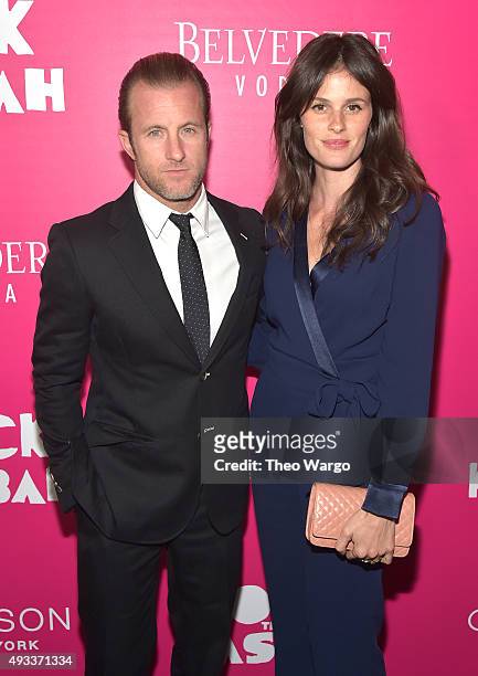 Scott Caan and Kacy Byxbee attend the "Rock The Kasbah" New York Premiere at AMC Loews Lincoln Square 13 theater on October 19, 2015 in New York City.