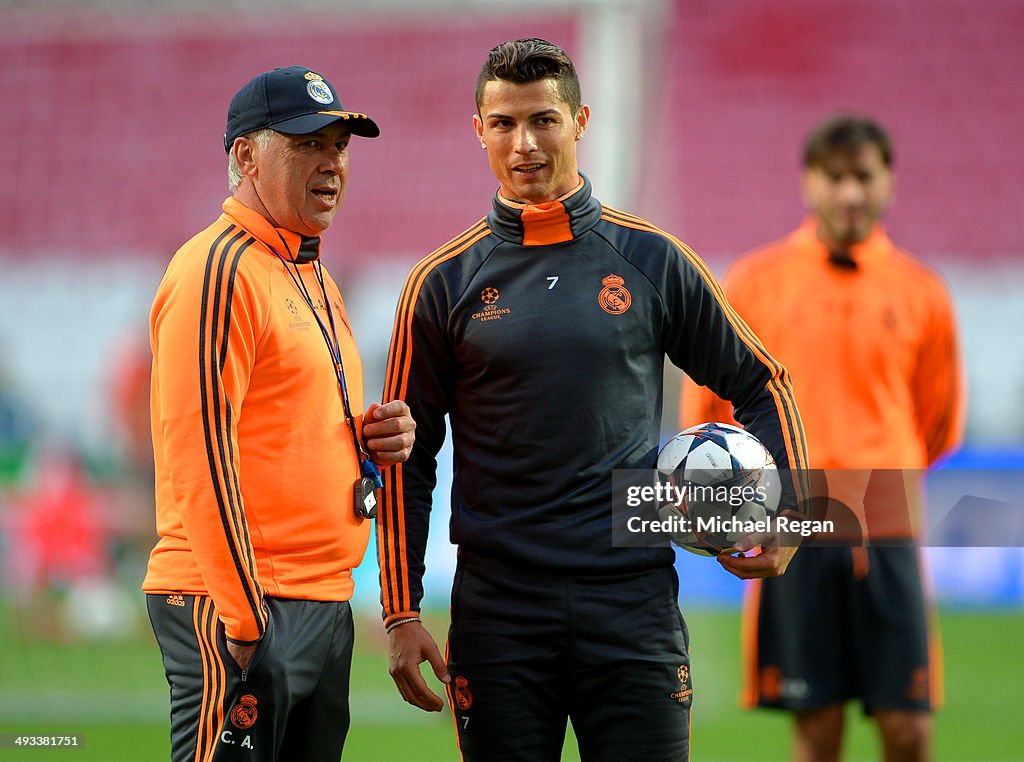 Real Madrid Training - UEFA Champions League Final