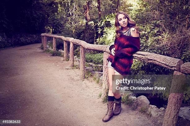 Actress Haley Pullos is photographed for Self Assignment on March 26, 2013 in Los Angeles, California.
