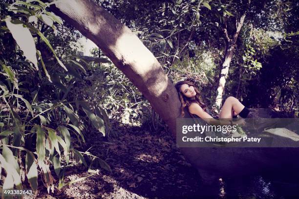 Actress Haley Pullos is photographed for Self Assignment on March 26, 2013 in Los Angeles, California.