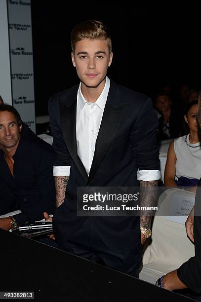 Justin Bieber attends the Amber Lounge 2014 Gala at Le Meridien Beach Plaza Hotel on May 23, 2014 in Monte-Carlo, Monaco.