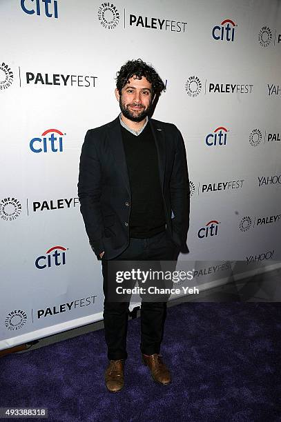 Joe Lewis attends PaleyFest New York 2015 "Transparent" at The Paley Center for Media on October 19, 2015 in New York City.