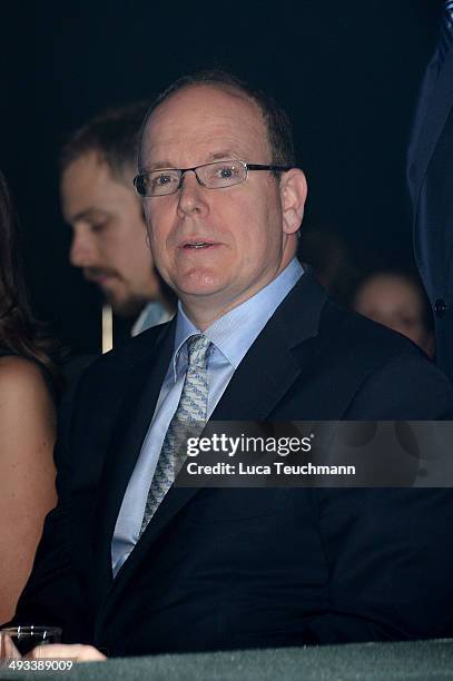 Albert II; Prince of Monaco attends the Amber Lounge 2014 Gala at Le Meridien Beach Plaza Hotel on May 23, 2014 in Monte-Carlo, Monaco.