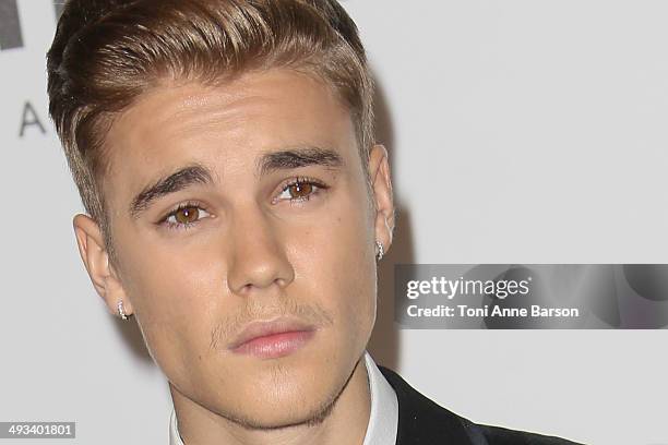 Justin Bieber attends amfAR's 21st Cinema Against AIDS Gala, Presented By WORLDVIEW, BOLD FILMS, And BVLGARI at the 67th Annual Cannes Film Festival...