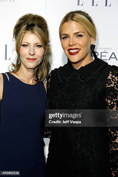 Editor-in-chief Robbie Myers and actress Busy Philipps attend the 22nd Annual ELLE Women in Hollywood Awards presented by Calvin Klein Collection,...