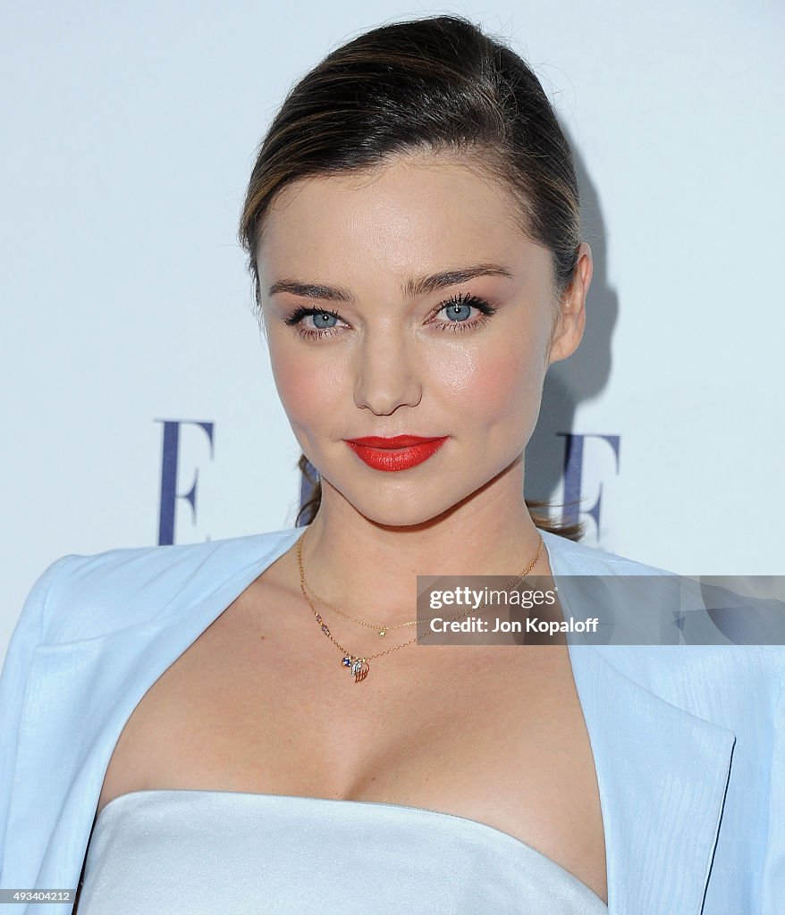 22nd Annual ELLE Women In Hollywood Awards - Arrivals