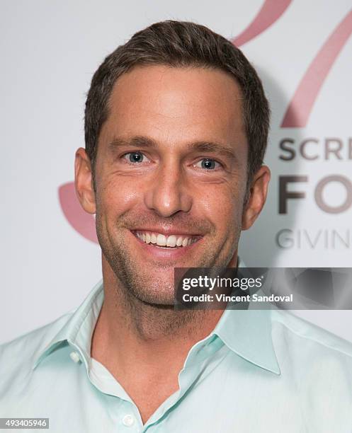 Actor Mike Faiola attends The SAG Foundation's "Conversations" series presents MTV's "Awkward" at SAG Foundation Actors Center on October 19, 2015 in...