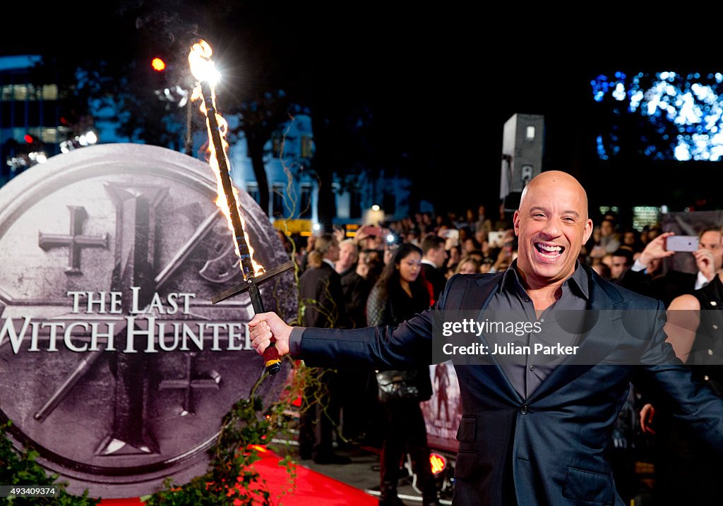 "The Last Witch Hunter" - UK Premiere - Red Carpet Arrivals