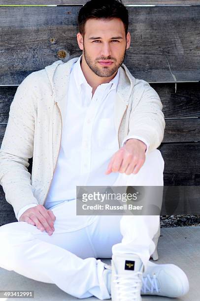 Actor Ryan Guzman is photographed for Self Assignment on May 2, 2014 in Santa Monica, California.