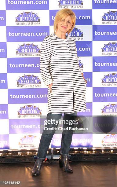 Carmen Nebel at the 'Willkommen bei Carmen Nebel' Tour - Press Conference on October 20, 2015 in Berlin, Germany.