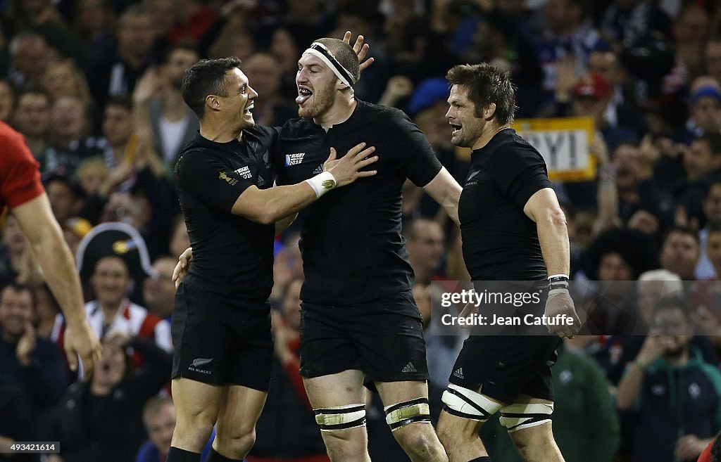 New Zealand v France - Quarter Final: Rugby World Cup 2015