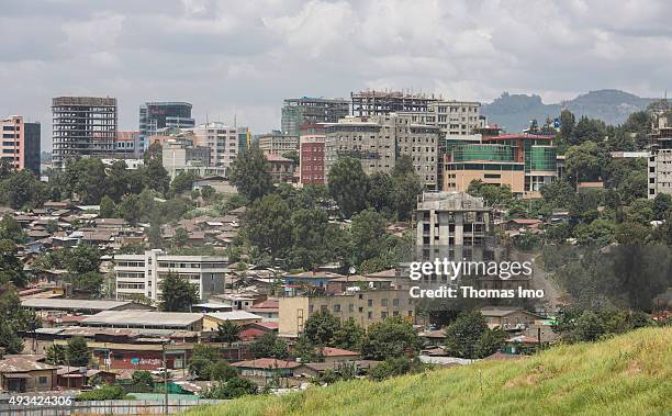 Addis Abeba, Ethiopia Overview of the City on October 12, 2015 in Addis Abeba, Ethiopia.