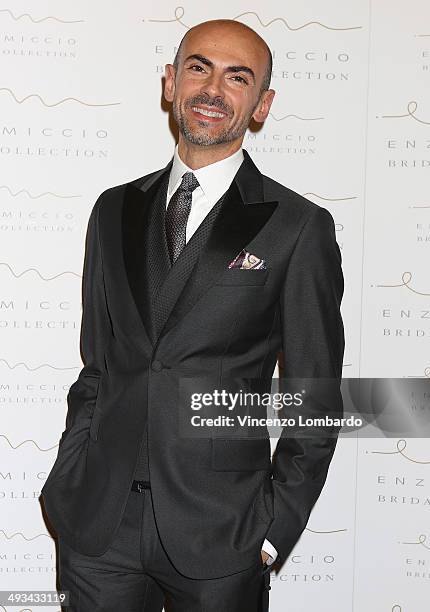 Enzo Miccio attends the Enzo Miccio Bridal Collection on May 23, 2014 in Milan, Italy.