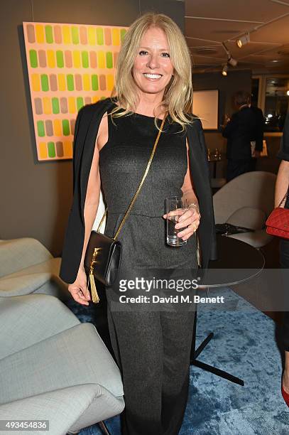 Kelly Cooper Barr attends the opening dinner for 12 Hay Hill hosted by 12 Hay Hill CEO Simon Robinson, Heather Kerzner and Jeanette Calliva on...