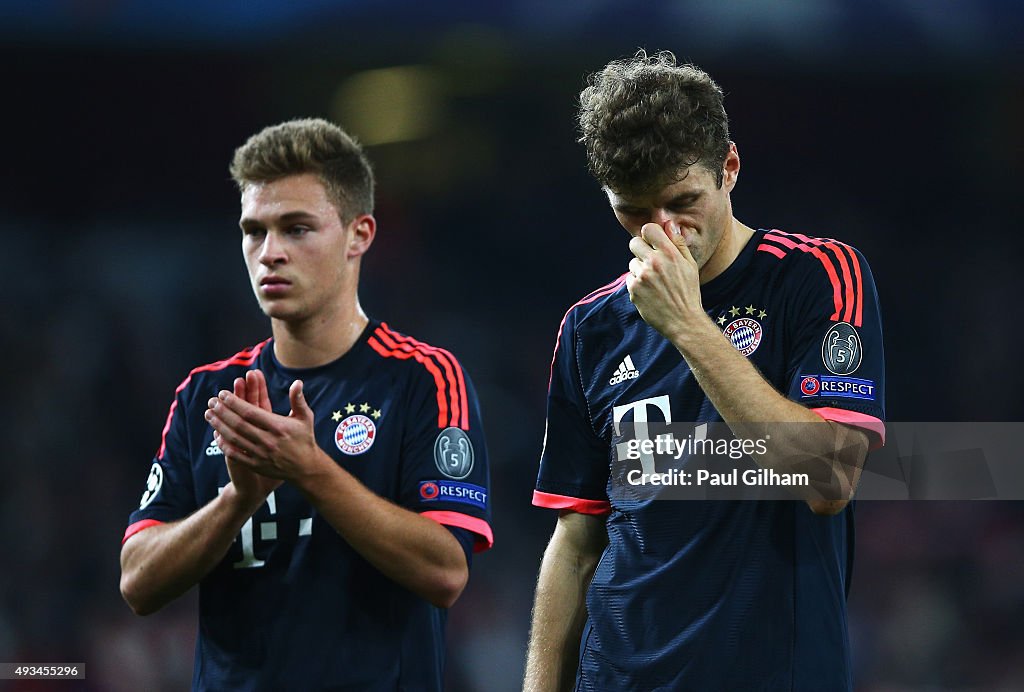 Arsenal FC v FC Bayern Munchen - UEFA Champions League