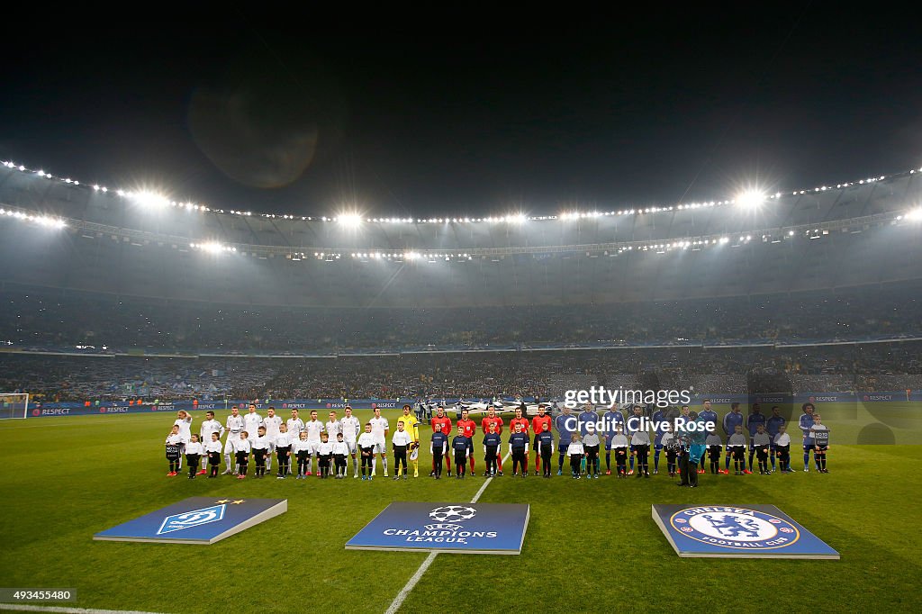 FC Dynamo Kyiv v Chelsea FC - UEFA Champions League