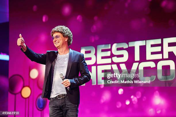 Atze Schroeder attends the 19th Annual German Comedy Awards at Coloneum on October 20, 2015 in Cologne, Germany.