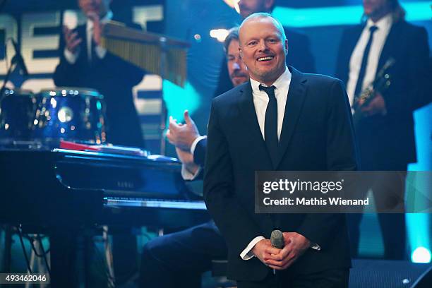 Stefan Raab attends the 19th Annual German Comedy Awards at Coloneum on October 20, 2015 in Cologne, Germany.