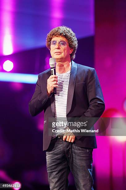 Atze Schroeder attends the 19th Annual German Comedy Awards at Coloneum on October 20, 2015 in Cologne, Germany.