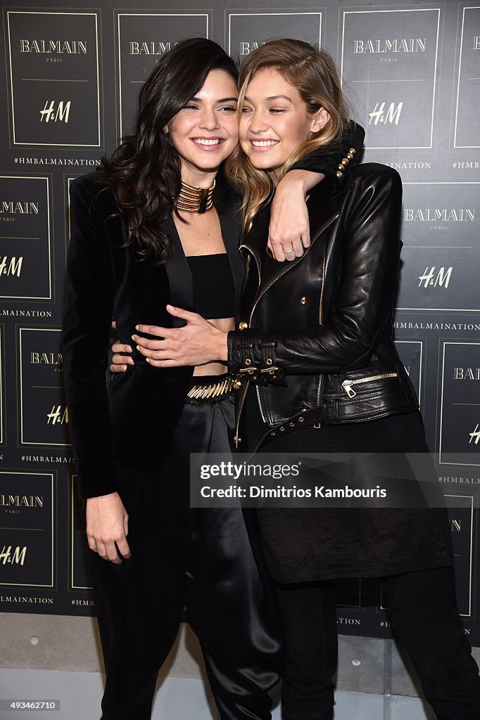 BALMAIN X H&M Collection Launch - Arrivals