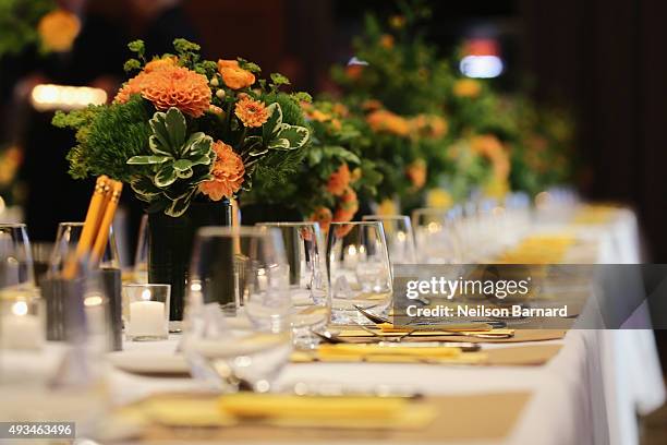 General view of atmosphere at The New York Times Food For Tomorrow Conference 2015 at Stone Barns Center for Food & Agriculture on October 20, 2015...