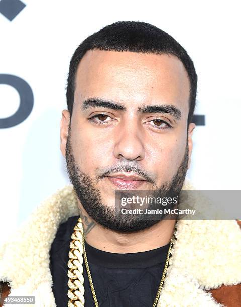 Rapper French Montana attends TIDAL X: 1020 Amplified by HTC at Barclays Center of Brooklyn on October 20, 2015 in New York City.