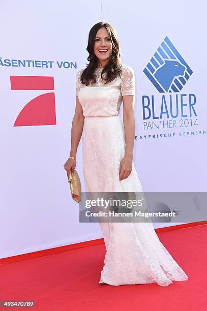 Bettina Zimmermann attends the 'Bayerischer Fernsehpreis 2014' at Prinzregententheater on May 23, 2014 in Munich, Germany.
