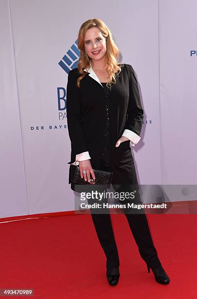Diana Amft attends the 'Bayerischer Fernsehpreis 2014' at Prinzregententheater on May 23, 2014 in Munich, Germany.