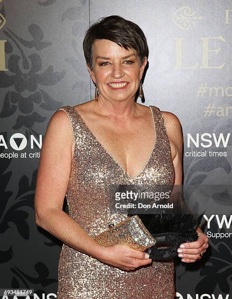 Anna Bligh arrives at the YMCA Mother of All Balls at Sydney Town Hall on May 24, 2014 in Sydney, Australia.