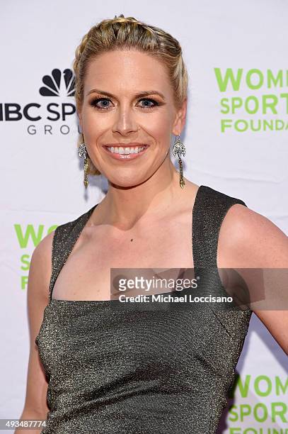 Rower Esther Lofgren attends the 36th Annual Salute to Women In Sports at Cipriani Wall Street on October 20, 2015 in New York City.