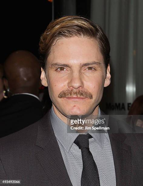 Actor Daniel Bruhl attends the "Burnt" New York premiere at Museum of Modern Art on October 20, 2015 in New York City.