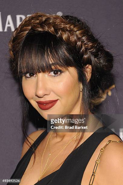 Actress Jackie Cruz attends One Life/Live Them presented by Remy Martin and Jeremy Renner on October 20, 2015 in New York City.