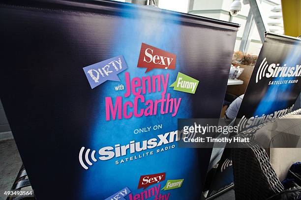 General atmosphere as Jenny McCarthy Hosts Her SiriusXM Show Live From Beyond The Ivy In Chicago on October 20, 2015 in Chicago, Illinois.