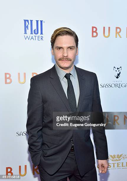 Daniel Bruhl attends The New York Premiere Of BURNT, Presented By The Weinstein Company And FIJI Water MOMA on October 20, 2015 in New York City.