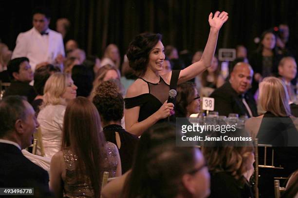 Ice Dancer Meryl Davis attends the 36th Annual Salute to Women In Sports at Cipriani Wall Street on October 20, 2015 in New York City.