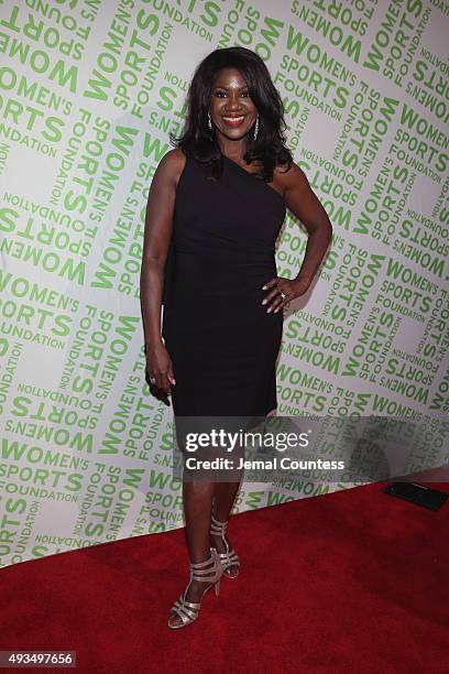 Track & Field athlete Benita Fitzgerald Mosley attends the 36th Annual Salute to Women In Sports at Cipriani Wall Street on October 20, 2015 in New...