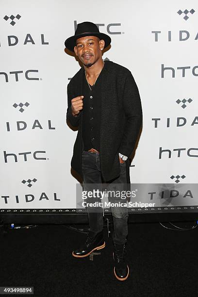 Professional boxer Daniel Jacobs attends TIDAL X: 1020 at Barclays Center on October 20, 2015 in the Brooklyn borough of New York City.