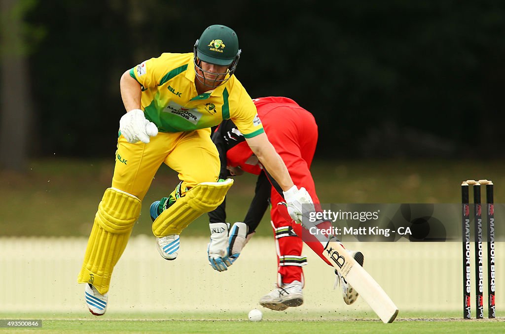 CA XI v SA - Matador BBQ One Day Cup