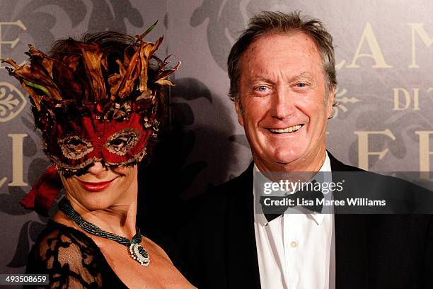 Rachel Ward and Bryan Brown attends the YMCA Mother of All Balls at Town Hall on May 24, 2014 in Sydney, Australia.