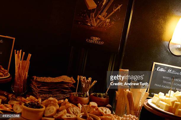 General view of atmosphere during the New York premiere of "BURNT", presented by The Weinstein Company, Sassoregale Wine, Castello Cheese and FIJI...