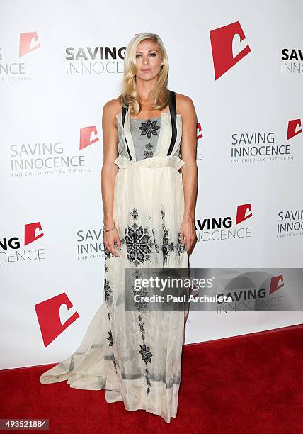 American Athlete Maggie Vessey attends the 4th Annual Saving Innocence Gala at SLS Hotel on October 17, 2015 in Beverly Hills, California.